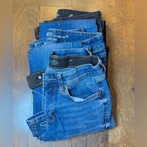 St. John's Bay/Maurice Size 2 Women's Blue and Black Jeans